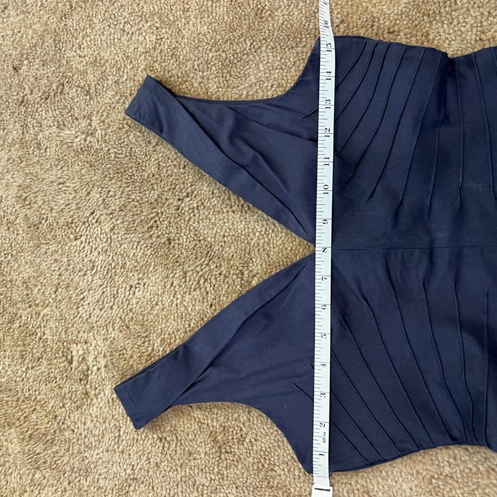 Anthropologie, Viola, Navy Blue Size 2 dress - Picture 6 of 10